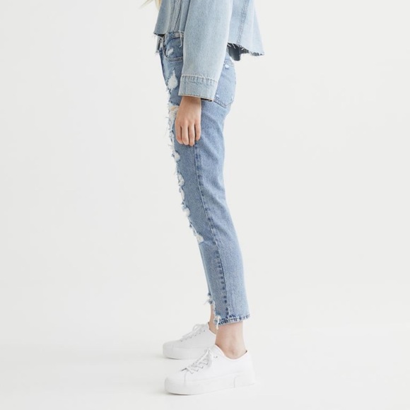 H&M Boyfriend Low Regular Jeans | Size 16 - Picture 3 of 13